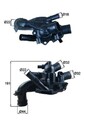 MAHLE TM 46 105 Thermostat, Kühlmittel für MINI