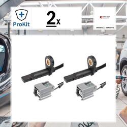 2x ORIGINAL® Herth+BussJakoparts J5901048 Sensor, Raddrehzahl