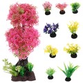  10 Pcs Aquarium-Dekoration Simulierte Wasserpflanzen Plastikaquariumpflanzen