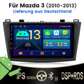 Für Mazda 3 2010-2013 Carplay Autoradio Android13 GPS Navi WIFI Bluetooth5.0 RDS