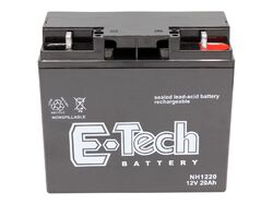 Gel-Batterie 12V 20Ah passend SOLO Rasenmäher u.a. 570 | 557 | 558 | 563 | HYDRO