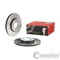 2X BREMBO BREMSSCHEIBEN 307mm INNENBELÜFTET VORNE PASSEND FÜR BMW 1 2 X1 X2