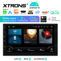 Octa Core 8+256GB LTE 4G 7" Android 13 Autoradio 2 DIN DSP GPS Navi BT 5.0 WiFi