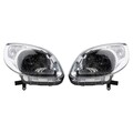 Scheinwerfer H4 Links & Rechts Set passend für Renault Kangoo chrom 05/13-