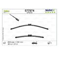 Valeo 577974 Wischblatt Vorne für VW Atlas Porsche Cayenne Land Rover Tesla