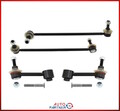 4x Koppelstange Satz für VW Golf 5 / 6 Audi A3 8P Skoda verstärkt vorne hinten