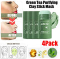 4X Green Tea Purifying Clay Stick Mask Grün Tee Oil-Control Anti-Acne Fine Solid