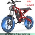 NEW Damen/Herren Elektrofahrrad 48V E-Mountainbike 20 Zoll Moped E-bike 15.6AH