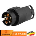 Adapter 7 auf 13 Polig 12V Auto Steckdose Anhängerkupplung KFZ PKW Wasserdicht