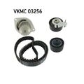 1x Wasserpumpe + Zahnriemensatz SKF VKMC 03256 passend für CITROËN PEUGEOT