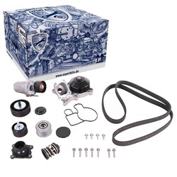VAICO ZAHNRIEMEN-SATZ MIT WASSERPUMPE passend für BMW 1 3 5 X3 | V20-50100-BEK
