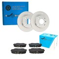 RAP BRAKES BREMSSCHEIBEN + BELÄGE VORNE passend für RENAULT TWINGO + CLIO 1 2