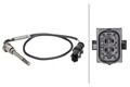 HELLA Sensor, Abgastemperatur 6PT 358 181-051 passend für FIAT