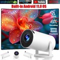 Mini UHD 4K Beamer Heimkino Projektor LCD 5G WiFi Bluetooth Android Taschenkino