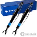 2x SACHS GASDRUCK STOSSDÄMPFER VORNE passend für AUDI A6 C6 4F LIMO + AVANT