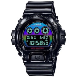 Casio Men Digital Quartz Watch with Plastic Strap DW-6900RGB-1ER