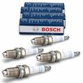 4x BOSCH FLR8LDCU+ Zündkerze für OPEL CORSA A B C 1.2-1.8 ZAFIRA A 1.8-2.0