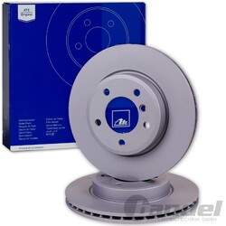 2X ATE BREMSSCHEIBEN HINTEN 330,0mm INNENBELÜFTET PASSEND FÜR AUDI Q7 PORSCHE