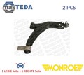 L28525 LINKS RECHTS QUERLENKER SATZ VORNE OUTER NIEDRIGER MONROE 2PCS NEU
