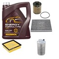 FEBI BILSTEIN Inspektionspaket 5L MANNOL Energy Formula PD 5W-40 für Opel Corsa