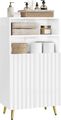 Badschrank Regal Schubladen Beistellschrank Hochschrank Kommode Badezimmer S0097