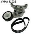 SKF VKMA 31022 Keilrippenriemensatz für AUDI,SEAT,SKODA,VW