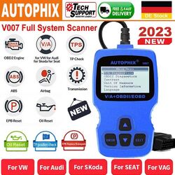 Autophix V007 KFZ OBD2 Diagnosegerät Codeleser Auto Scanner Alles System Für VAG