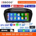 Für BMW E60 E61 E90 E91 CCC 4+64G CarPlay Android 13 Auto GPS DAB+ Autoradio SWC