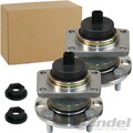 2x RADLAGER RADNABE ABS-SENSOR HINTEN passend für FORD MONDEO 2 KOMBI TURNIER