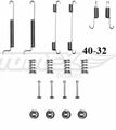 TOMEX Brakes Zubehörsatz Bremsbacken TX 40-32 für div. Chevrolet u. Daewoo