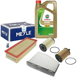 MEYLE Filter Satz 5L CASTROL EDGE 5W30 Long Life für PASSAT B6 TIGUAN 5N 2.0TDI
