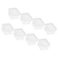  8 Pcs Aufbewahrungsbox Für Käse Abgedeckte Butterdosen Käsebehälter Mit Deckel