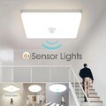 20-30W LED Deckenlampe Ultraflach Radar Deckenleuchte mit Sensor Bewegungsmelder