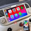 2+64G Android 13 Carplay Für Fiat 500 07-2015 Autoradio GPS Navi WIFI BT USB DAB
