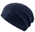 Falke Unisex Einfach Kaschmir Mützen - Blau