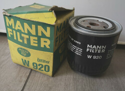 MANN W920 Ölfilter Öl Filter