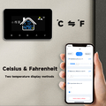 WIFI Elektrische Thermostat, Fußbodenheizung Raumthermostat 16A TUYA/SMARTLIFE
