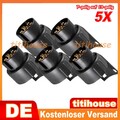 5stk. Anhänger Adapter 7/13 7-polig 7pol. auf 13-polig 13pol. Trailer Stecker