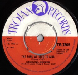 Desmond Dekker - The Song We Used To Sing (7", Single)