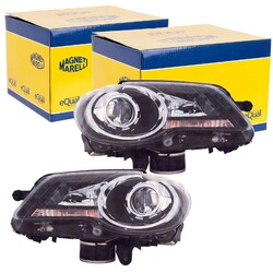 2x MAGNETI MARELLI HALOGEN SCHEINWERFER SATZ passend für VW TOURAN LINKS+RECHTS