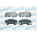 1x ORIGINAL® SAMKO Bremsbelagsatz, Scheibenbremse Vorne für Opel FRONTERA A
