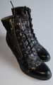 Laura Vita Damen Stiefeletten Leder schwarz - Größe 40 - LauraVita Ankleboots