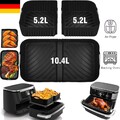 Heißluftfritteuse Airfryer Zubehör für Ninja Foodi Flexdrawer 10,4L AF500EU DE