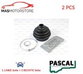 ACHSMANSCHETTE ANTRIEBSWELLE PAAR PASCAL G5W007PC 2PCS I FÜR VW PASSAT,POLO