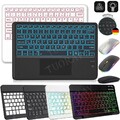 QWERTZ Bluetooth Tastatur Maus Für Samsung Galaxy Tab S10 FE /S10 Lite 10.9 2025