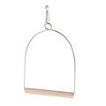 Parrot Natural Wood Perch 3.35" Swing Stand for Small Birds
