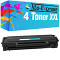 4x Toner XXL für Samsung MLT-D111S MLTD111S MLT-D 111 S MLTD 111 S MLT-D111 S