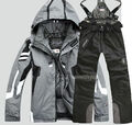 Herren Jacke+Hose Skianzug Wasserdichte Outdoor-Mantel Snowboard Bekleidung 2XL