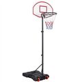 Basketballkorb Sport Basketballständer Indoor Höhenverstellbar Basketballanlage