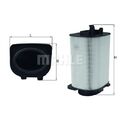 Luftfilter KNECHT LX 3775 für MERCEDES-BENZ NISSAN INFINITI